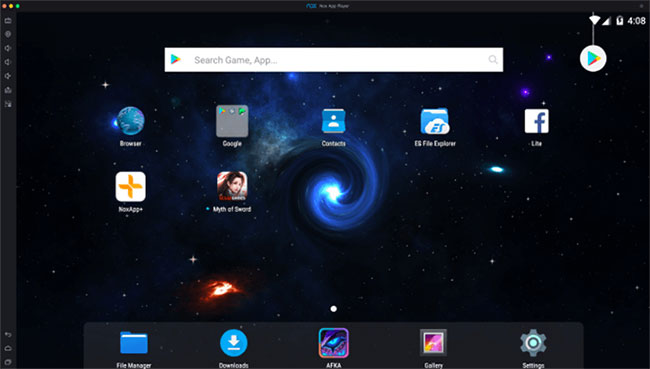 take screenshot of android emulator on mac